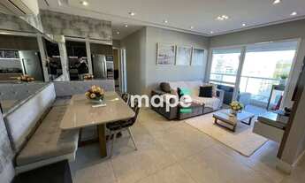 Imagem 6: Apartamento com 2 dormitórios para alugar, 80 m² por R$ 7.000,00/mês - Gonzaga - Santos/SP