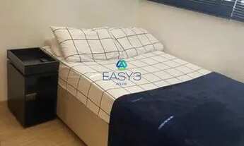 Imagem 5: Studio 26 m² - Ambiente de Cozinha, Dormitório e Sala - Bras