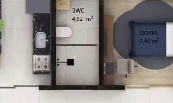 Imagem 10: Imóvel para venda com 65 metros quadrados com 2 quartos