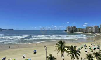 Imagem 5: Apartamento alto padrão reformado frente mar com varanda e lazer na Praia das Asturias, Gu