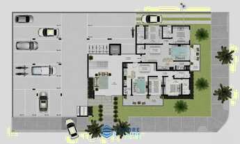 Imagem 5: Cobertura mobililiada e decorada na Praia do Cal