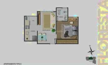 Imagem 2: Apartamento à venda no bairro Floresta