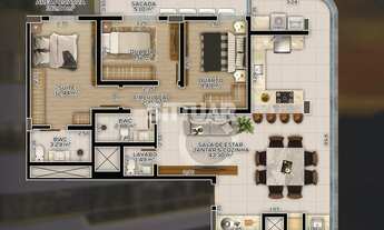 Imagem 2: Apartamento na Planta à Venda Sunset Residence, Praia do Mar Grosso, Laguna/SC