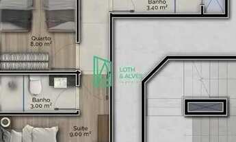 Imagem 7: Apartamento com 01 suite mais 01 dormitório à venda, Gravatá, NAVEGANTES - SC