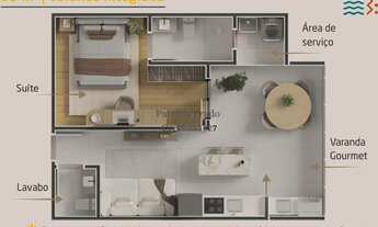 Imagem 7: Imóvel para venda tem 72 metros quadrados com 2 quartos em Indaiá - Caraguatatuba - SP