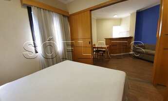 Imagem 5: Flat Hampton Park com 31m² contendo 1 quarto e 1 vaga de garagem