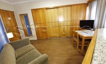 Imagem 4: Flat Hampton Park com 31m² contendo 1 quarto e 1 vaga de garagem