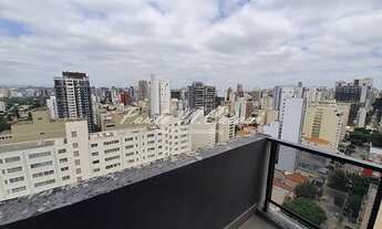 Imagem 4: Ap em andar alto, 72 m2, sala integrada com cozinha e varanda e vista eterna pro verde dos