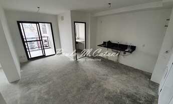 Imagem 6: Ap em andar alto, 72 m2, sala integrada com cozinha e varanda e vista eterna pro verde dos