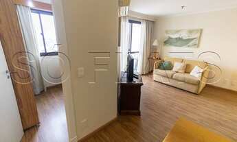 Imagem 3: Flat para locação na Vila Olímpia, apto impecável e ótima localização próx da Av. dos Band