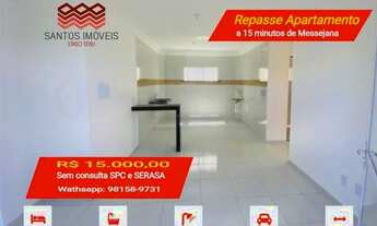Imagem 4: SI: Apartamento para repasse com 2 quartos a 15 minutos de Messejan, sem consulta SPC e SE