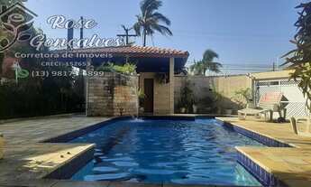 Imagem 7: Sobrado para venda com 3 quartos e piscina Bal. Tupy - Itanhaém - SP