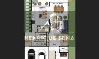 Imagem 2: Casa de condomínio para venda possui 300 metros quadrados com 4 quartos