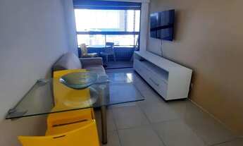 Imagem: 02 Quartos Mobiliado com Vista Mar