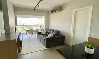 Imagem 2: Apartamento no Brooklin 49 m² varanda 1 suite mobiliado