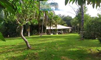 Imagem 2: Sítio de Porteira Fechada com Gado trator na beira do Rio Cuiaba