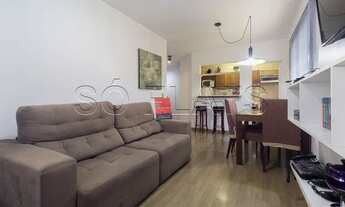 Imagem 4: Flat Ambassador reformado na Vila Nova Conceição disponível para locação com 1 dormitório