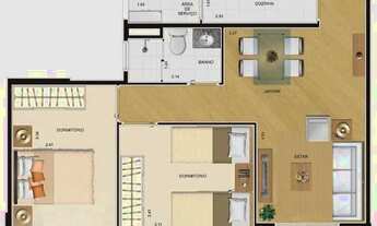 Imagem 4: Apartamento no Residencial Algarve paulista