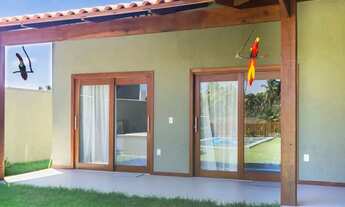 Imagem 5: Casa com 4 suítes, piscina, Jacuzzi, condomínio a beira mar do Patacho!!