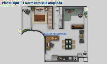 Imagem 5: Triplex à venda com 141 m² sendo 2 dormitórios, 1 Suíte, 2 vagas de garagem na Vila Marian