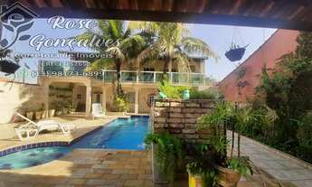 Imagem 3: Sobrado para venda com 3 quartos e piscina Bal. Tupy - Itanhaém - SP