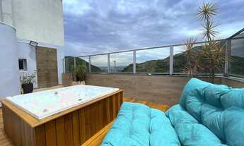 Imagem 3: Cobertura com 3 dormitórios para alugar, 235 m² por R$ 8.500,00/mês - Pitangueiras - Guaru