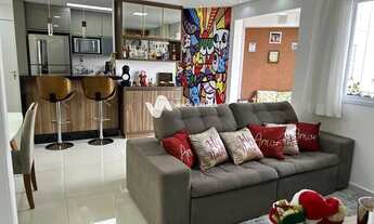 Imagem 2: Apartamento à venda, 2 quartos 1 suite 1 vaga com móveis planejados e infraestrutura de la