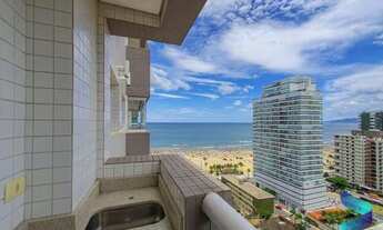 Imagem 3: Apartamento com 3 dormitórios à venda, 109 m² por R$ 1.250.000,00 - Canto do Forte - Praia