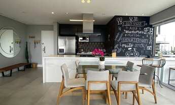 Imagem 2: Cobertura linda semi mobiliada no Campo belo