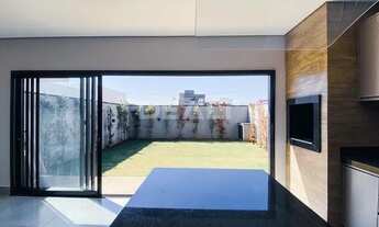 Imagem 6: Terras da Estância 151 m² Sobrado 3 dormitórios cozinha com churrasqueira