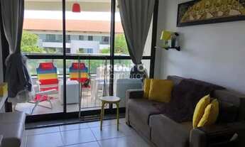 Imagem 7: Excelente flat mobiliado localizado em Carneiros com 46,15m², condomínio beira mar