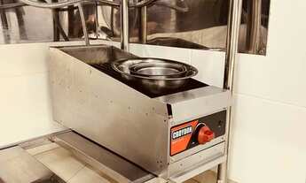 Imagem 7: Hamburgueria Marmitaria montada pronta para trabalhar com delivery