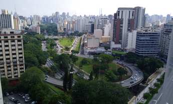 Imagem: Apto. Vista panorâmica sacada vidro Fórum