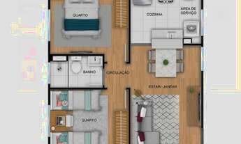 Imagem 4: Apartamento à venda, prolongamento da Avenida Potirendaba