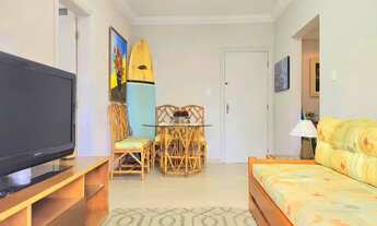 Imagem 4: Apartamento para locação anual na praia de Pitangueiras, 01 dormitório, sacada e 01 vaga d