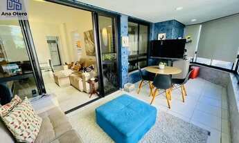 Imagem 2: Apartamento com 02 suítes, 90m2, bem decorado, varanda, no Horto Florestal- Salvador-Bahia