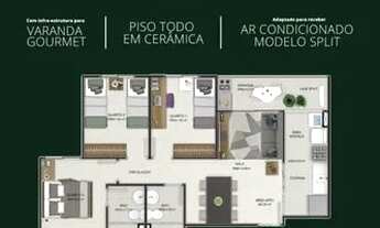 Imagem 4: Apartamento para venda com 60 metros quadrados com 3 quartos em Maranguape II - Paulista