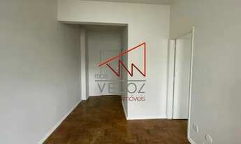 Imagem: Quarto e sala em 40m2, andar alto no Catete