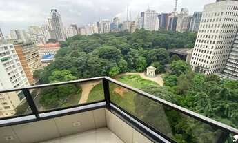 Imagem 2: Apartamento para aluguel tem 58 metros quadrados com 1 quarto,com mesanino varanda e lavab