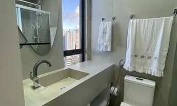 Imagem 5: Studio mobiliado, novo com 01 quarto, sala, varanda gourmet no Bessa