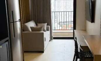 Imagem 3: Flat mobiliado incluso cond e IPTU possui 40 metros 1 quarto em World Trade Center Setor M