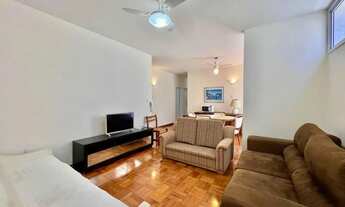 Imagem 2: Apartamento frente mar com sacada Pitangueiras Guarujá