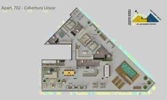 Imagem 7: Ed. PORTO CANAL , Cobertura com 323 m², com 4 suítes e 4 vagas em Jardim da Penha - Vitór