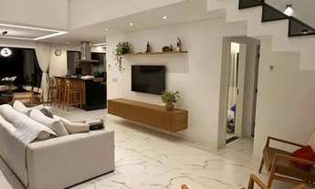 Imagem 2: Casa a venda em Alphaville Litoral Norte 3 com 4 quartos piscina área gourmet e nova