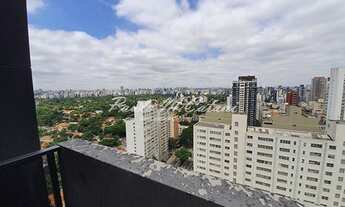 Imagem 3: Ap em andar alto, 72 m2, sala integrada com cozinha e varanda e vista eterna pro verde dos