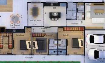 Imagem 2: Casa Cond. Bella Vitta Jundiaí - 3 suítes - entrega Outubro 2023