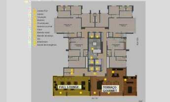 Imagem 2: Apartamento com 2 dormitórios à venda, 69 m² por R$ 128.000,00 - Setor Bueno - Goiânia/GO