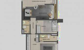 Imagem 4: Full Bueno - Apartamento 2 quartos, sendo 1 suíte