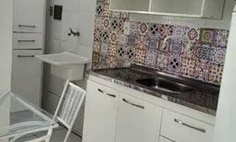 Imagem 4: Quarto e sala Kitnet com 1 dormitório