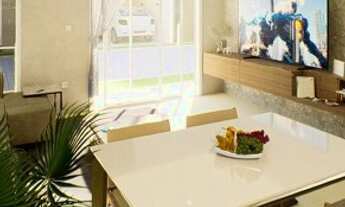 Imagem 3: Casa de condomínio térrea para venda possui 87 metros quadrados com 3 quartos